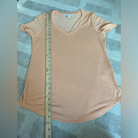 Athleta Women’s Breezy Scoop V Tee Orange (Size S) - Picture 8 of 8